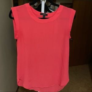 𝅺🎀 JCrew, Chiffon,Crewneck, sleeveless tank, Size 00